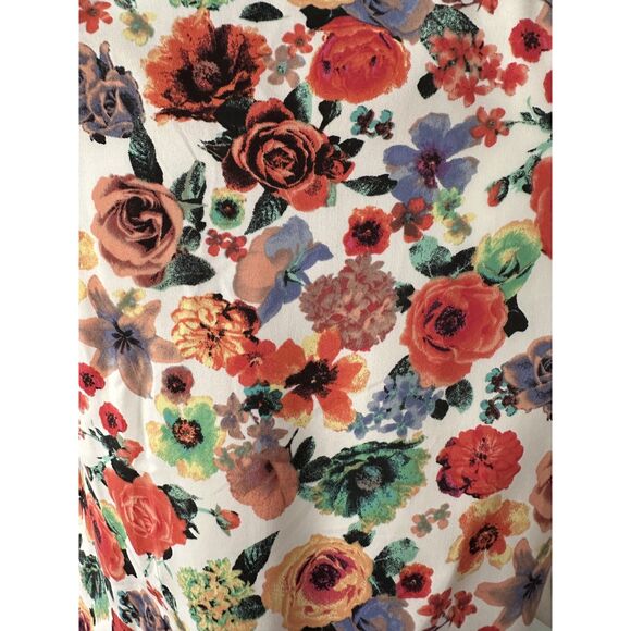 Xhilaration Girls Satin Floral Bomber Jacket size XL 14/16 - Picture 5 of 8